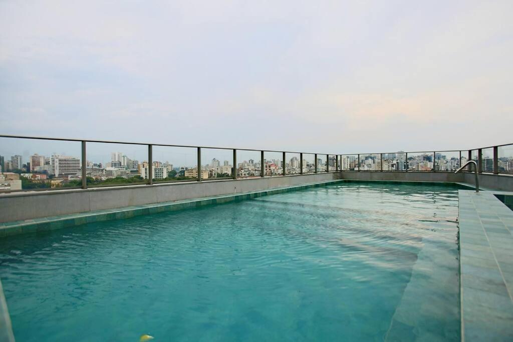 Apto Frente Parque Com Vista E Piscina Porto Alegre Kültér fotó